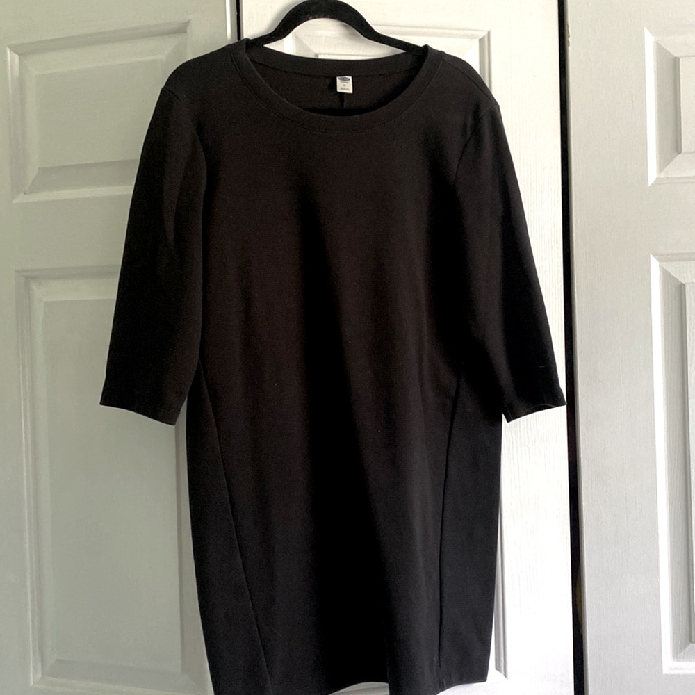 Old Navy Long Sleeve Black Dress